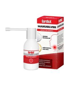 Gardlox Manusilver, spray do gardła, 30 ml