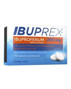 Ibuprex, 200 mg, tabletki powlekane, 10 szt.