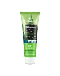 Nivelazione Skin Therapy Natural, regenerująco-kojący krem do rąk i paznokci z olejem konopnym, 100 ml