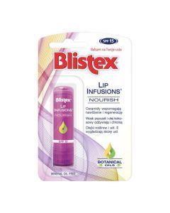 Blistex Lip Infusions Nourish SPF 15, odżywczy balsam do ust, 3,7 g