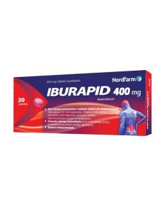 Iburapid, 400 mg, tabletki powlekane, 20 szt.