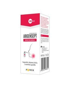 ArgenSept, spray do gardła, 20 ml