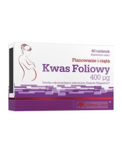 Olimp Kwas foliowy, 400 µg, tabletki, 60 szt.