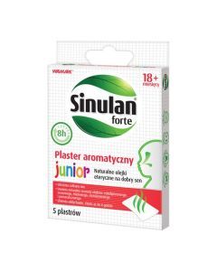 Sinulan Forte, plaster aromatyczny, Junior, 5 szt.