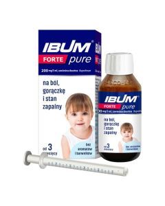 Ibum Forte Pure, 200 mg/5 ml, zawiesina doustna, butelka, 100 g