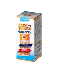 Herbapect Junior bez cukru, syrop, 110 g