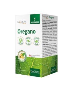 Biovitum Liquid Oregano, kapsułki roślinne, 120 szt.