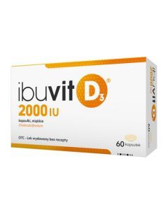 Ibuvit D3 2000 IU, kapsułki miękkie, 60 szt.