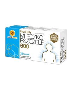 Mleczko pszczele Royal Jelly 600, kapsułki, 32 szt.