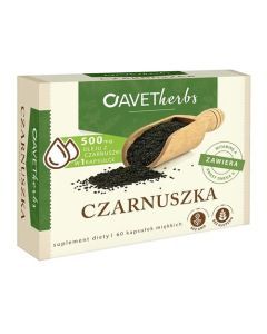 Avet Herbs Czarnuszka, kapsułki miękkie, 60 szt.