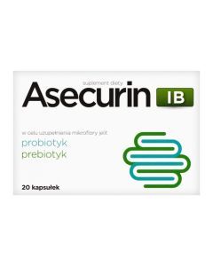 Asecurin IB, kapsułki, 20 szt.