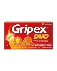 Gripex Duo, tabletki powlekane, 16 szt.