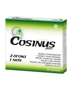 Cosinus Plus, tabletki, 30 szt.
