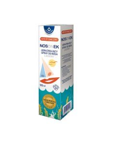 Nosonek, łagodny hipertoniczny roztwór wody morskiej do nosa, spray, 120 ml