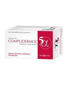 Complidermol 5 alfa, kapsułki, 60 szt.