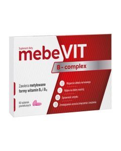 MebeVIT-B complex, tabletki powlekane, 60 szt.