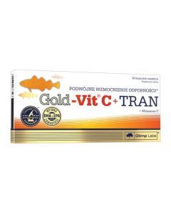 Olimp Gold-Vit C + Tran, kapsułki miękkie, 30 szt.