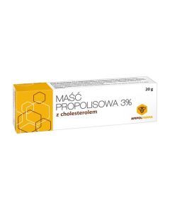 Farmina, maść propolisowa 3% z cholesterolem, 20 g