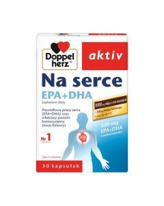 Doppelherz aktiv Na serce EPA + DHA, kapsułki, 30 szt.