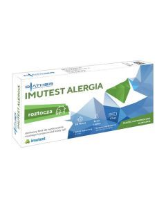 Imutest Alergia roztocza, test do wykrywania przeciwciał IgE, 1 zestaw