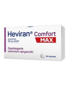 Heviran Comfort MAX, 400 mg, tabletki, 60 szt.