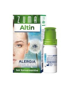 Zuma Altin, krople do oczu, nawilżające, bez konserwantów, 10 ml