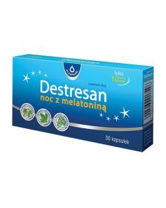 Destresan noc z melatoniną, kapsułki, 30 szt.