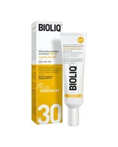 Bioliq SPF, mineralna emulsja ochronna SPF 30, 30 ml