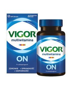 Vigor multiwitamina ON zestaw witamin i minerałów z ashwagandhą, tabletki, 60 szt.