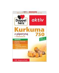Doppelherz aktiv Kurkuma 750, kapsułki, 30 szt.