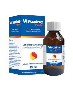 Viruzine Forte, 500 mg/5 ml, syrop, 100 ml