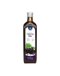 Oleofarm Czarny Bez, sok z czarnego bzu z witaminą C, płyn, 490 ml