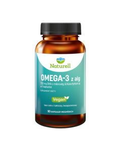 Naturell Omega-3 z alg, kapsułki, 90 szt.