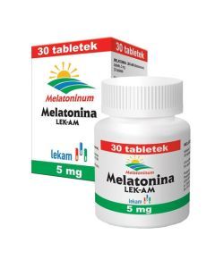 Melatonina LEK-AM, 5 mg, tabletki, 30 szt.