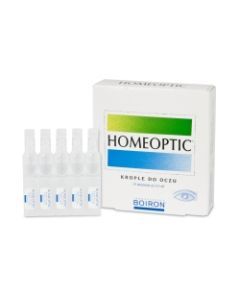 Boiron Homeoptic, krople do oczu, 0,4 ml, 10 szt.