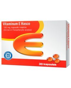 Vitaminum E Hasco, 100 mg, kapsułki miękkie, 30 szt.