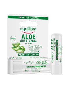 Equilibra, Aloesowy balsam do ust w sztyfcie, 5,5 ml
