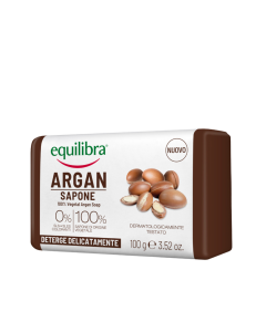 Equilibra, mydlo, arganowe 100%, 100 g