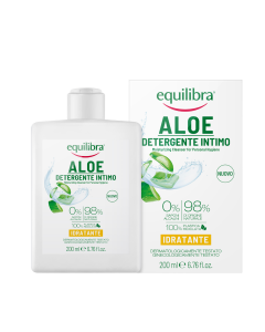 Equilibra, Nawilżający żel aloesowy do higieny intymnej, 200 ml