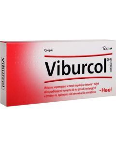 Heel-Viburcol compositum, czopki, 12 szt.