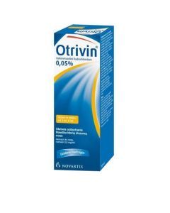 Otrivin 0.05%, (0,5 mg/ml), dla dzieci, aerozol do nosa, 10 ml