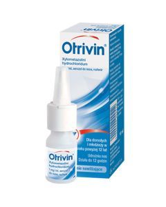 Otrivin 0,1%, 1 mg/ml, aerozol do nosa, 10 ml