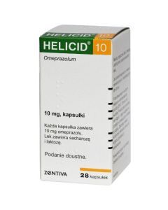 Helicid Control, 10 mg, kapsułki, 14 szt.