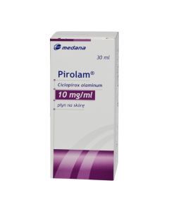 Pirolam, 10 mg/ml, roztwór na skórę, 30 ml