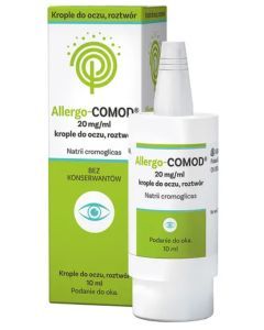 Allergo-Comod, 20 mg/ml, krople do oczu, 10 ml