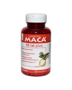 Maca 50 lat plus, kapsułki, 80 szt.