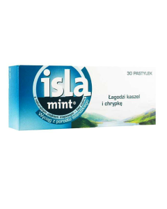 Isla-Mint, pastylki do ssania, 30 szt.