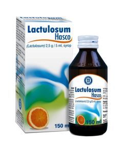 Lactulosum Hasco, (Lactulol), 2,5 g/5 ml, syrop, 150 ml