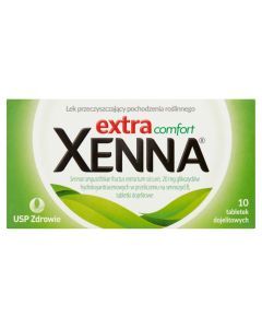 Xenna Extra Comfort, tabletki drażowane, 10 szt.