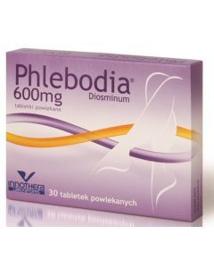 Phlebodia, 600 mg, tabletki powlekane, 30 szt.